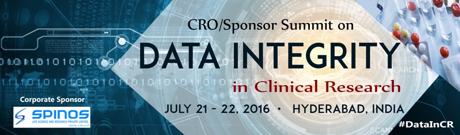 CRO/Sponsor Summit on Data Integrity in Clinical Research